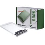 Inter-Tech GD-25000 HDD-Gehäuse Transparent 2.5"