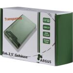 Inter-Tech GD-25000 HDD-Gehäuse Transparent 2.5"