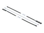 DELOCK Blitzbinder wiederverwendbar L 310 x B 4,5 mm schwarz