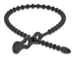 DELOCK Blitzbinder wiederverwendbar L 310 x B 4,5 mm schwarz