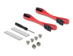 DeLOCK PCI Express x16 Karte zu 1 x M.2 Key B + 1 x NVMe M.2 Key M + 1 x mSATA - Low Profile Formfaktor