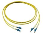 Alcasa LW-901LC InfiniBand/Glasfaserkabel 1 m LC Blau, Gelb