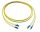 Alcasa LW-901LC InfiniBand/Glasfaserkabel 1 m LC Blau, Gelb