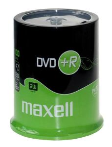 Maxell DVD+R 4.7GB 100pk 4,7 GB 100 Stück(e)