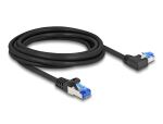 DeLOCK RJ45 Netzwerkkabel Cat.6A S/FTP gerade / links...