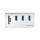 LogiLink CR0045 Schnittstellen-Hub USB 3.2 Gen 1 (3.1 Gen 1) Type-A 5000 Mbit/s Silber