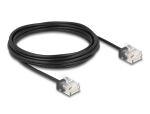 DeLOCK RJ45 Netzwerkkabel Cat.6 UTP Ultra Slim 5 m...