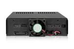 Icy Dock MB324SP-B Disk-Array 0 TB Desktop Schwarz
