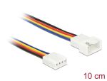 DELOCK Verlängerungskabel PWM Lüfteranschluss 4Pin 10cm