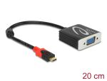 DeLOCK 62994 Videokabel-Adapter 0,2 m USB Typ-C VGA...