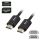 Sharkoon HDMI/HDMI 4K, 3m HDMI-Kabel HDMI Typ A (Standard) Schwarz