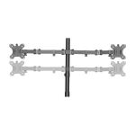 LogiLink BP0046 Flachbildschirm-Tischhalterung 81,3 cm (32") Tisch/Bank Edelstahl