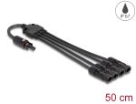 DELOCK DL4 Solar Splitter Kabel 1xBuchse zu 4xStecker 5