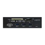 LogiLink UA0341 Kartenleser SATA Eingebaut Schwarz