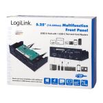 LogiLink UA0341 Kartenleser SATA Eingebaut Schwarz