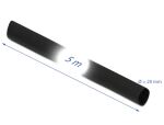 DELOCK Schrumpfschlauch 5 m x 20 mm schwarz