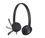 Logitech 981-000475 Kopfhörer & Headset Kabelgebunden Kopfband Büro/Callcenter USB Typ-A Schwarz