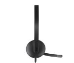 Logitech 981-000475 Kopfhörer & Headset Kabelgebunden Kopfband Büro/Callcenter USB Typ-A Schwarz