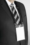 Durable Namensschild A6 mit Textilband duo