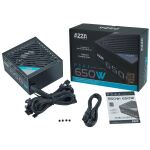 Azza PSAZ-650W Netzteil 20+4 pin ATX ATX Schwarz