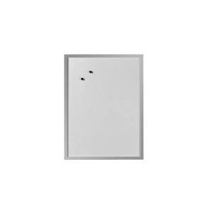 Herlitz 10524627 Magnettafel 400 x 600 mm Silber, Weiß