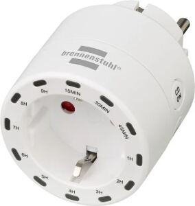 Brennenstuhl 1506130 Elektrischer Timer Weiß