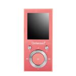 Intenso Video Scooter BT MP3-Player 64 GB – Bluetooth 5.0, 1,8" LCD Display, USB-C, microSD-Kartenleser, 18 Std. Akkulaufzeit, Musik- & Videoplayer, Pink