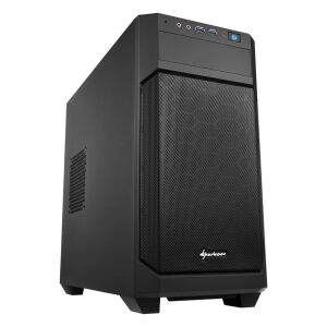 Sharkoon V1000 Mini Tower Schwarz