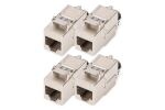Digitus CAT 8.1 Keystone Modul, geschirmt, werkzeugfreier...