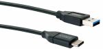 Schwaiger LK 050 C USB Kabel USB 3.2 Gen 2 (3.1 Gen 2) 0,5 m USB A USB C 5 Gbit/s Schwarz