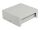 DELOCK Keystone Patchpanel 6 Port grau
