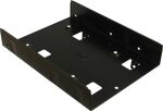 Inter-Tech 88885232 Hard Drive Backplane 2x 2,5" Frontblende Schwarz
