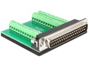 DELOCK Adapter Terminalblock 39Pin -> D-Sub37 Stecker