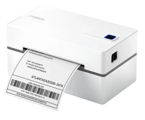Inateck PR40 Etikettendrucker Thermodirekt 203 x 203 DPI 150 mm/sek Verkabelt & Kabellos Bluetooth