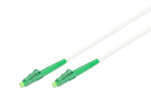Digitus Glasfaser Patchkabel, stahlarmiert, simplex, singlemode, LC/APC – LC/APC, 5 m