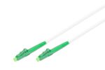 Digitus Glasfaser Patchkabel, stahlarmiert, simplex, singlemode, LC/APC – LC/APC, 5 m