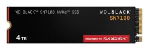Western Digital Black WD_BLACK SN7100 NVMe 4 TB M.2 PCI Express 4.0 3D TLC NAND