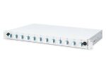 Digitus LWL Spleißbox, 1HE, bestückt, 12x LC DX, OS2
