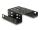 DELOCK Einbaurahmen 2x 2.5" zu 5.25" Metall schwarz