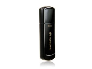 Transcend JetFlash elite JetFlash 350 USB-Stick 4 GB USB Typ-A 2.0 Schwarz