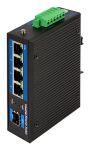 LogiLink NS204 Netzwerk-Switch Unmanaged Gigabit Ethernet (10/100/1000) Schwarz