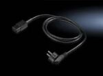 Rittal DK 7200.216 Schwarz 1,8 m Netzstecker Typ F...
