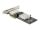 DELOCK PCI Express x4 Karte zu 4x RJ45 Gigabit LAN i350 Port