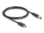 DeLOCK USB Type-C Stromkabel zu DC 5,5 x 2,1 mm Stecker 1 m