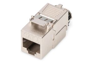 Digitus CAT 8.1 Keystone Modul, geschirmt, werkzeugfreier Montageanschluss