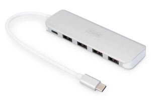 Digitus USB Typ-C™ 4-Port Hub (USB 3.0) + PD