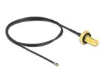 DeLOCK Antennenkabel SMA Buchse zum Einbau zu I-PEX Inc.,...