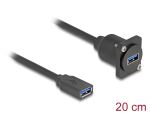 DeLOCK D-Typ USB 5 Gbps Kabel Typ-A Buchse zu Typ-A...