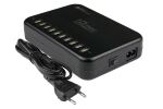 Alcasa PCA-D002S Ladegerät für Mobilgeräte Universal Schwarz AC Drinnen