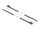 DeLOCK Kabelbinder mit flachem Kopf L 370 x B 7,6 mm 100 Stück schwarz